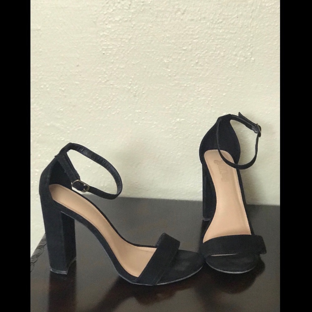 Black Sandaled Heels